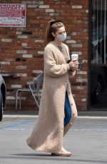 ASHLEY GREENE at Starbucks in Studio City 05/10/2021