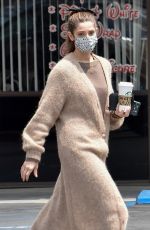 ASHLEY GREENE at Starbucks in Studio City 05/10/2021