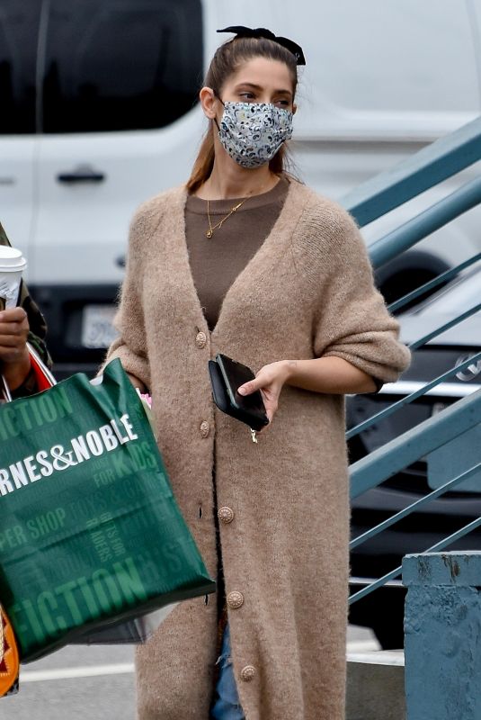 ASHLEY GREENE at Starbucks in Studio City 05/10/2021