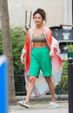ASHLEY PARK Arrives on the Set of Emily in Paris 05/20/2021.
