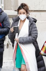 ASHLEY PARK on the Set of Emily in Paris in Paris 05/20/2021