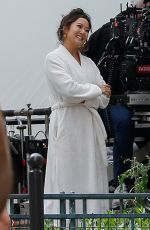 ASHLEY PARK on the Set of Emily in Paris in Paris 05/20/2021