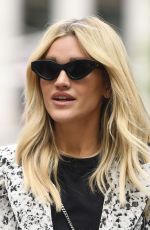 ASHLEY ROBERTS Arrives at Heart Radio in London 05/26/2021