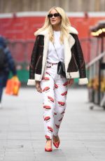 ASHLEY ROBERTS at Heart Radio in London 05/14/2021