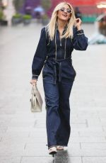 ASHLEY ROBERTS Leaves Herat Radio in London 05/24/2021