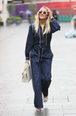 ASHLEY ROBERTS Leaves Herat Radio in London 05/24/2021