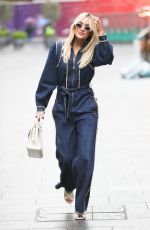 ASHLEY ROBERTS Leaves Herat Radio in London 05/24/2021