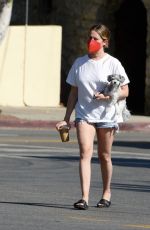 ASHLEY TISDALE Out for Coffee in Los Angeles - 5/15/21