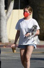 ASHLEY TISDALE Out for Coffee in Los Angeles - 5/15/21