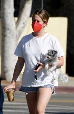 ASHLEY TISDALE Out for Coffee in Los Angeles - 5/15/21