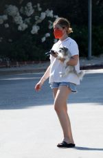 ASHLEY TISDALE Out for Coffee in Los Angeles - 5/15/21