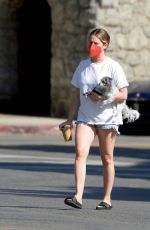 ASHLEY TISDALE Out for Coffee in Los Angeles - 5/15/21