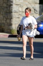 ASHLEY TISDALE Out for Coffee in Los Angeles - 5/15/21