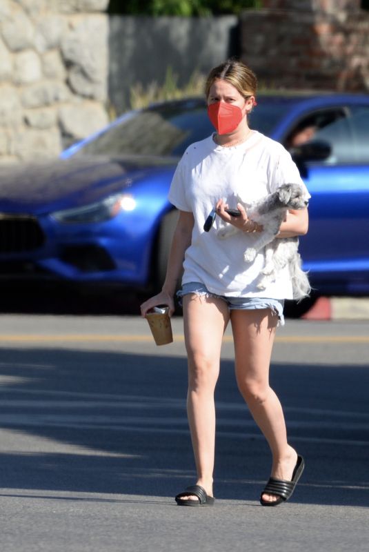 ASHLEY TISDALE Out for Coffee in Los Angeles - 5/15/21