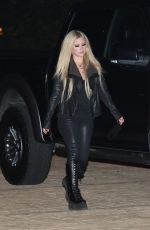 AVRIL LAVIGNE Night Out in Malibu 05/02/2021