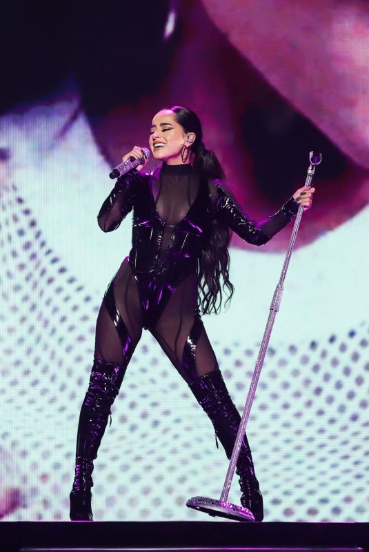 BECKY G Performs at Latin Grammy Celebra Ellas y Su Musica 05/09/2021
