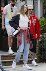 BEHATI PRINSLOO and Adam Levine Out for Lunch in Santa Barbara 05/01/2021