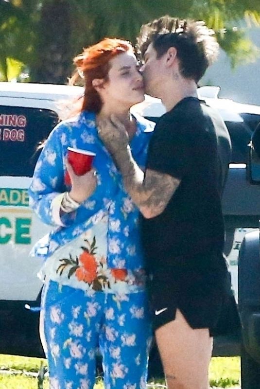 BELLA THORNE Out in Miami 05/08/2021