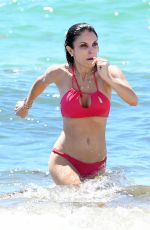 BETHENNY FRANKEL in Bikini at a Beach in Miami 05/29/2021