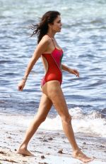 BETHENNY FRANKEL in Swimsuit at a Beach in Miami 05/30/2021