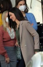 BITSIE TULLOCH on the Set of Superman in Vancouver 05/04/2021