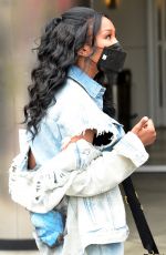 BRANDY NORWOOD Arrives at a Meeting in Los Angeles 05/13/2021