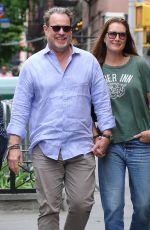 BROOKE SHIELDS and Chris Henchy Out in New York 05/16/2021