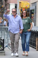 BROOKE SHIELDS and Chris Henchy Out in New York 05/16/2021