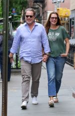 BROOKE SHIELDS and Chris Henchy Out in New York 05/16/2021