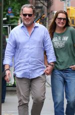 BROOKE SHIELDS and Chris Henchy Out in New York 05/16/2021