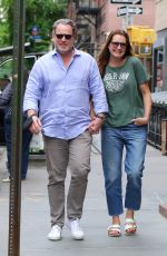 BROOKE SHIELDS and Chris Henchy Out in New York 05/16/2021