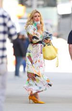 BUSY PHILIPPS and PAULA PELL Leaves Drew Barrymore Show in New York 05/11/2021