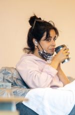 CAMILA CABELLO at a Nail Salon in West Hollywood 05/06/2021