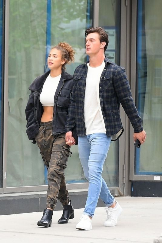 CAMILA KENDRA and Tyler Cameron Out in New York 05/03/2021