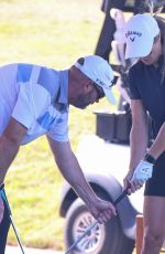 CANDICE WARNER at a Golf Course in Sydney 05/03/2021