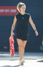 CANDICE WARNER Leaves a Shop in India 05/02/2021