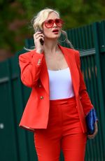 CAPRICE BOURRET in Red Out in London 05/25/2021