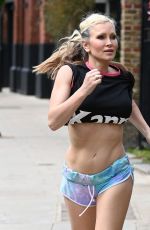 CAPRICE BOURRET Out Jogging in London 05/18/2021