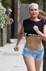 CAPRICE BOURRET Out Jogging in London 05/18/2021