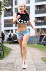 CAPRICE BOURRET Out Jogging in London 05/18/2021