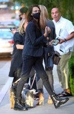 CARA DELEVINGNE Out for Dinner in Los Feliz 05/01/2021