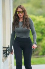 CAROL VORDERMAN Arrives at a Gym in Bristol 05/13/2021