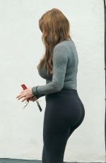 CAROL VORDERMAN Arrives at a Gym in Bristol 05/13/2021
