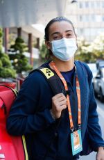 CAROLINE GARCIA Arrives at Her Hotel After Training at Roland Garros 05/29/2021