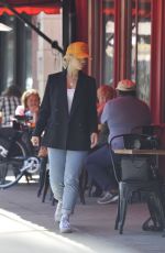 CAYLEE COWAN Out for Lunch at Birds of Hollywood in Los Angeles 05/18/2021