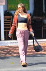 CHANTEL JEFFRIES at Fred Segal in West Hollywood 05/05/2021