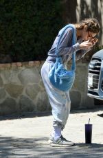 CHANTEL JEFFRIES Leaves a Gym in Los Angeles 05/04/2021