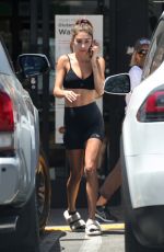 CHANTEL JEFFRIES Out for Post-workout Juice in West Hollywood 05/25/2021