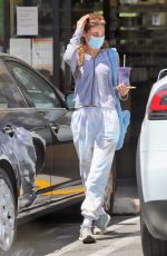 CHANTEL JEFFRIES Out for Smoothie at Earthbar in Los Angeles 05/03/2021