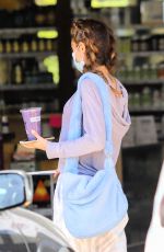 CHANTEL JEFFRIES Out for Smoothie at Earthbar in Los Angeles 05/03/2021